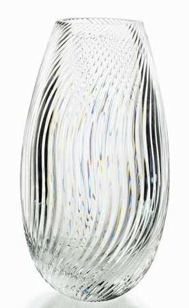 Pleats 13" Teardrop Vase