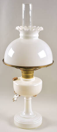 Aladdin Lamps #B-76a Simplicity-Alacite Converted Electric Lamp