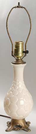 Aladdin Lamps G165 Ivory Alacite Table Lamp-Base