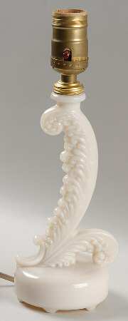 Aladdin Lamps Alacite Feather Boudoir Lamp-Base