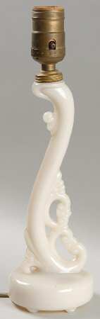 Aladdin Lamps G-30 Plain Foot Alacite Boudoir Lamp-Base