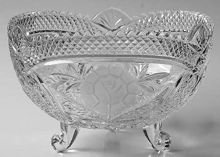 ANN10 8" 3-Toed Footed Bowl