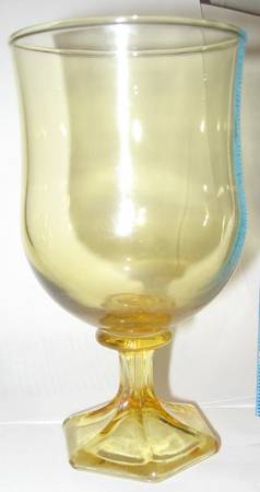 Flair Gold (Honey) (Multi Side Foot) Water Goblet