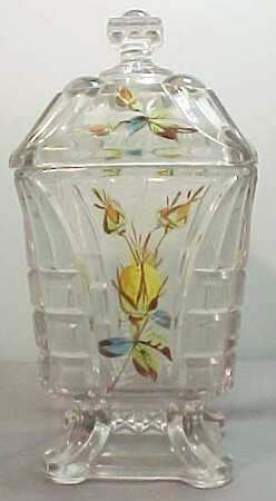 Hidalgo Floral (Painted) Sugar Bowl & Lid