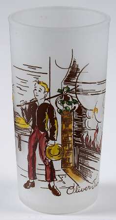 Charles Dickens Characters Flat Tumbler