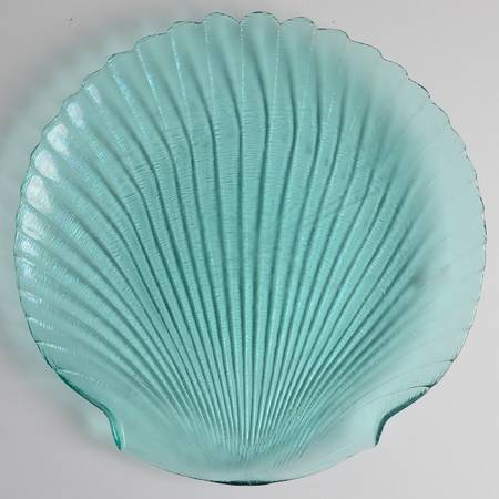 Coquillage Turquoise 11" Shell Plate