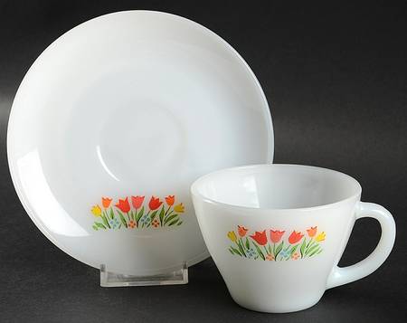 Floral Premium Cups & Saucers Cup and Saucer Set