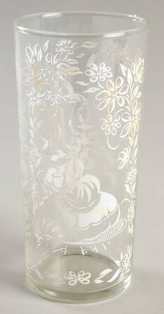 Colonial Lady White 14 Oz Flat Tumbler