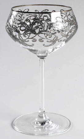 Etched Fern Champagne/Tall Sherbet