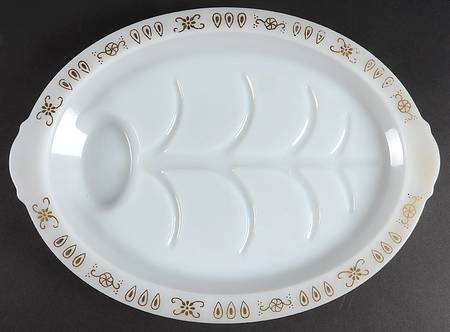 AHC110 14" Oval Platter with Well
