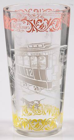 Old Times 12 Oz Flat Tumbler