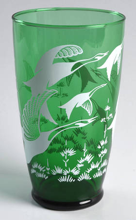 Wild Geese Green Juice Container No Plastic Lid