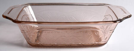 Laurel Embossed Rosewater Loaf Pan
