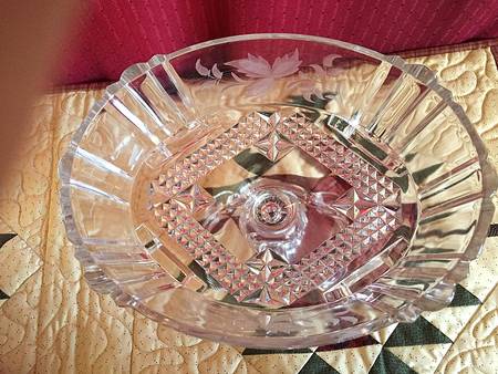 120 Engraving #1 Compote No Lid