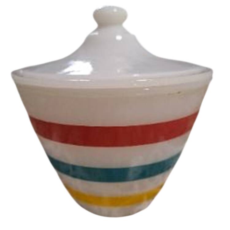 Colonial Rim Drip Jar & Lid