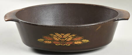 Autumn Glory 2 Quart Round Covered Casserole, No Lid