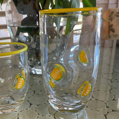 Lemon Highball Glass