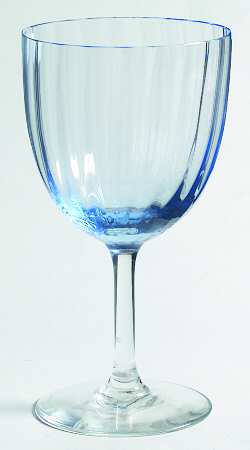 Aquarelle Blue Water Goblet