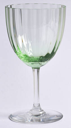 Aquarelle Green Claret Wine by Baccarat