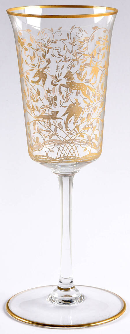 Bahrein Water Goblet by Baccarat