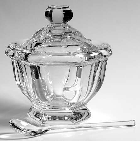 Bretagne (Cut) Jam/Jelly with Lid and Spoon