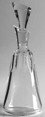 Cote D'Azur (Cut) Decanter & Stopper