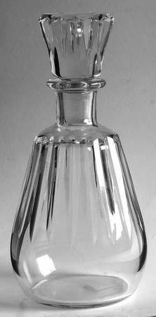 Cote D'Azur (Cut) Decanter & Stopper