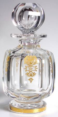 Harcourt Empire Round Perfume Bottle & Stopper