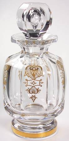 Harcourt Empire Round Perfume Bottle & Stopper