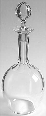 Francois Villon Decanter & Stopper by Baccarat