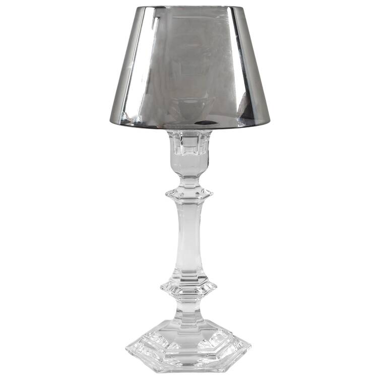 Harcourt-Versailles (Cut) Candlestick with Votive Candle Holder & Shade