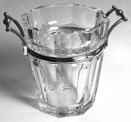 Harcourt-Versailles (Cut) Silver Handled Champagne Bucket