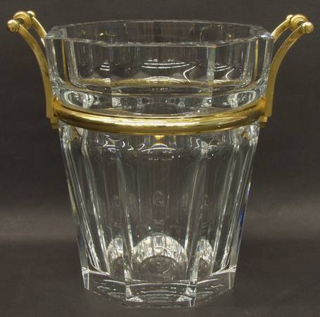 Harcourt-Versailles (Cut) Gold Handled Champagne Bucket