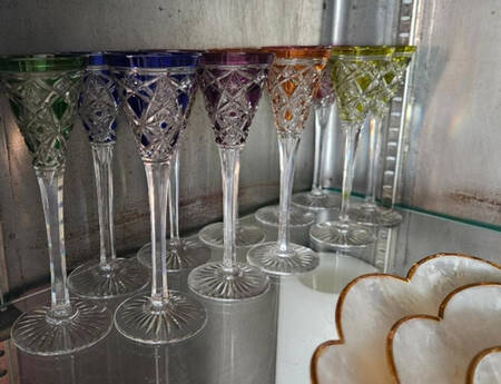 Lagny Clear Cobalt Blue Sherry