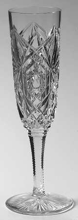 Lagny Clear Fluted Champagne