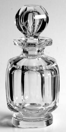 Malmaison (Cut) Round Perfume Bottle & Stopper