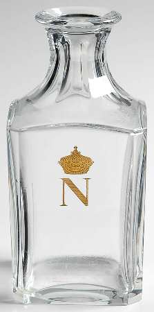 Napoleon (No Leaves) Whiskey Decanter No Stopper