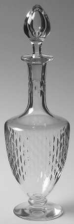 Paris (Cut) Cordial Decanter & Stopper