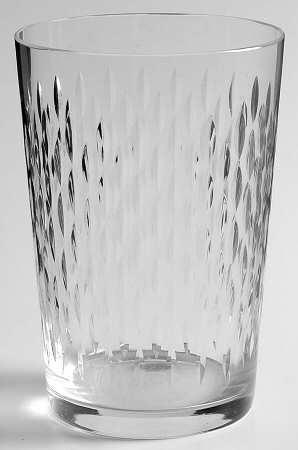 Paris (Cut) 12 Oz Flat Tumbler