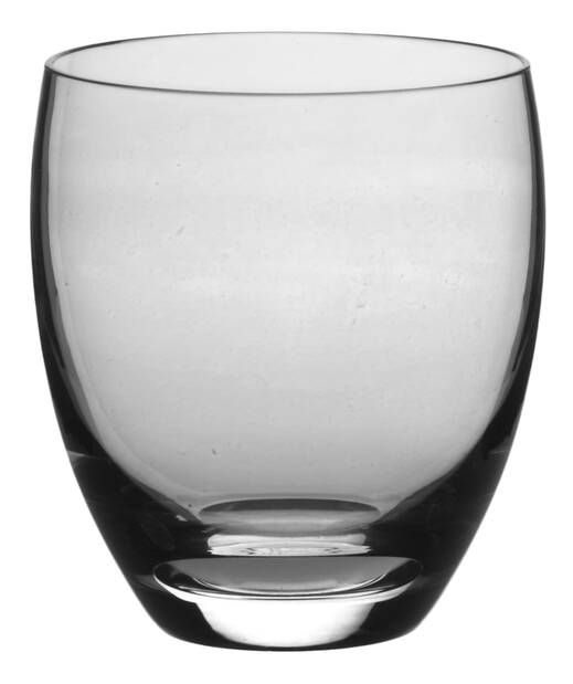 Perfection 12 Oz Barrel Shape Flat Tumber by Baccarat