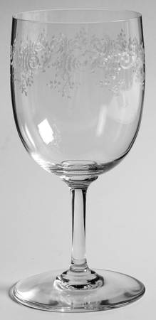 Sevigne (Etched) Tall Water Goblet