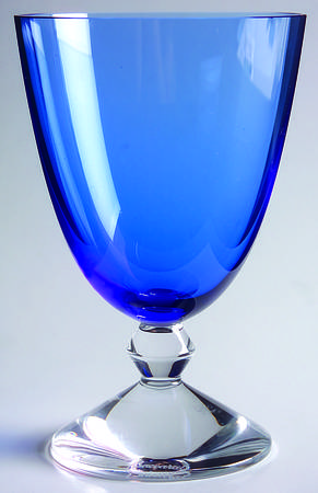 Vega Cobalt Blue Water Goblet