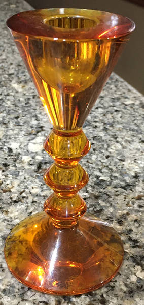Vega 5" Single Light Candlestick