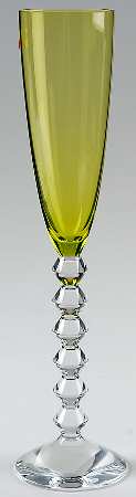 Vega Olive Green Fluted Champagne