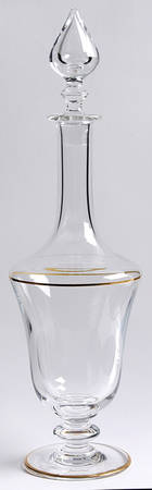 Vienne Clear (Gold Trim) Decanter & Stopper