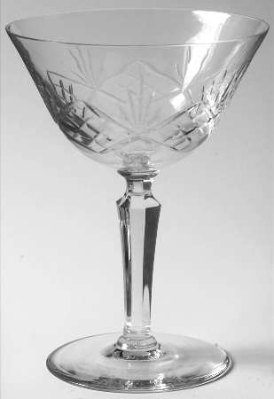Normandy (Cut) Champagne/Tall Sherbet