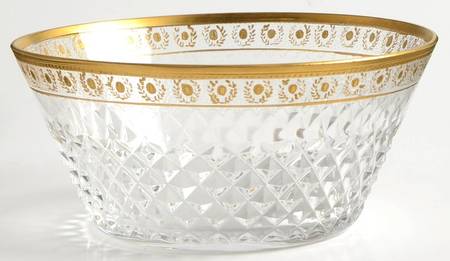 Palais (Gold Trim) Finger Bowl by Bayel
