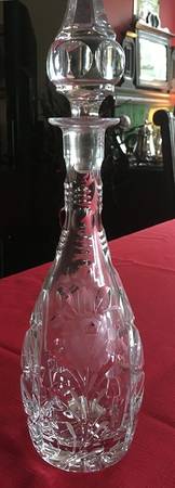 Paris Rose Decanter & Stopper
