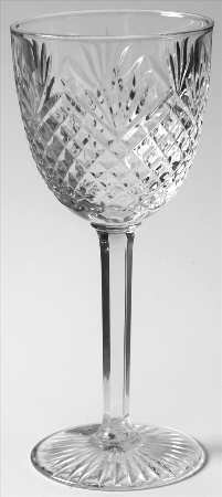 Strawberry Diamond Wine Glass by Bayel