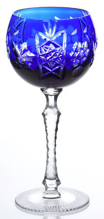Vineyard Grape Cobalt Blue Claret Wine